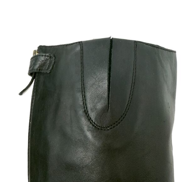 Sam Edelman Penny Riding Boot Womens size 7 Black Leather - Picture 14 of 16